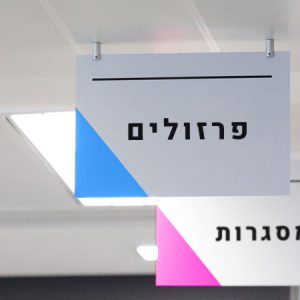 שלטים לתיקרה